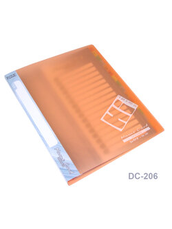 DC-206 16 หยัก ก-ฮ, สีส้ม