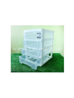 ลิ้นชัก A4 รุ่น Money 4 ชั้น ใส (UP)