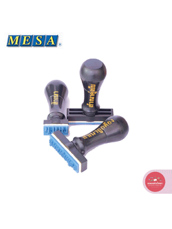 ตรายางสำเร็จรูป Rubber Stamp มีซ่า Mesa ยางพาราแท้ จำนวน 1 อัน