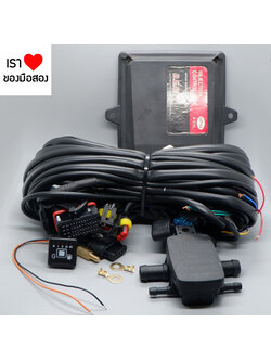 มือ 2 ชุดแก๊ส AEB 4 สูบ (สายไฟ 4 สูบใหม่ /แม๊ปใหม่/ สวิตแก๊สใหม่ / เทมหม้อต้มใหม่)