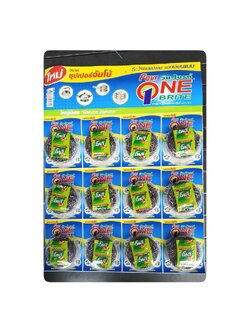 ฝอยเลส วันไบรท์ จัมโบ้+น้ำยา (แผงน้ำเงิน)