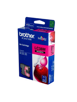 ตลับหมึกอิงค์เจ็ท BROTHER LC-38M - สีชมพู (ม่วงแดง)
