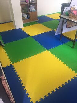 จิ๊กซอว์ปูพื้น หนา 10mm.ขนาด1x1 เมตร