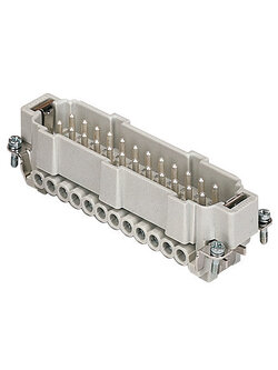 ILME รุ่น CNEM 24 T Male Insert heavy duty connector 24P 16A 500V size 104.27