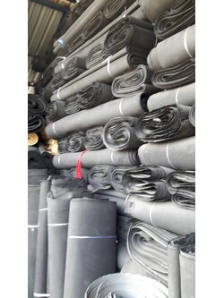 แผ่นยางสีดำ หนา 2 mm.ขนาด130x240cm.