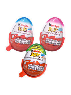 Kinder Joy Surprise Egg Set Natoons Chocolate Variant ช็อคโกแลตคินเดอร์จอย ไข่ของเล่น