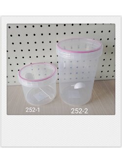 กระปุกฝาซีล No.252-1 ใส.750ml