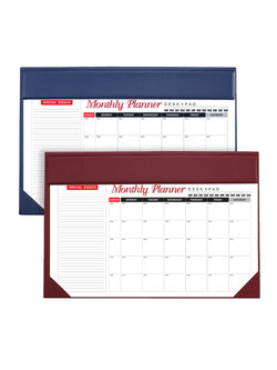 PVC Desk Pad with calendar 39x55cm.