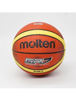 (ของแท้ 100%) ลูกบาส ลูกบาสเกตบอล molten BGRX7-TI size 7 ของแท้ 100% มี มอก. บาสยาง