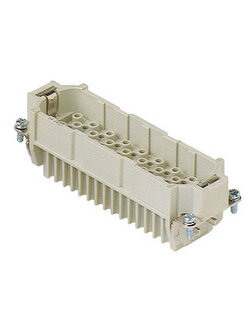 ILME รุ่น CDM 64 male Insert heavy duty connector 64Pole 10A 250V size 104.27