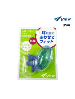 (ของแท้ 100%) VIEW ยางอุดหูสำหรับผู้ใหญ่ รุ่น EP407 ป้องกันน้ำเข้าหู สำหรับกีฬาทางน้ำ ว่ายน้ำ
