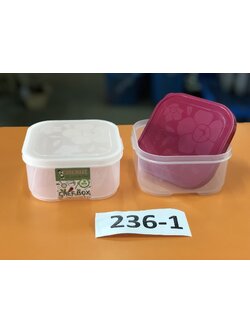 236-1 กล่องจตุรัส No.236-1(COOK)11*11*5.5