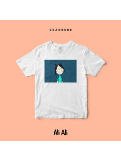 เสื้อยืด พิมพ์ลาย T-SHIRT Ali Ali Shy II CEA00508 #เสื้อ #เสื้อยืด #AliAli #SHOPTER