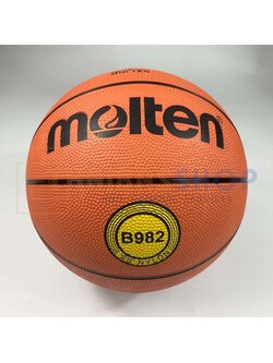 (ของแท้ 100%) ลูกบาสเกตบอล ลูกบาส Molten B982 Size7 FIBA APPROVED บาสเกตบอลยาง เบอร์ 7 มี มอก.