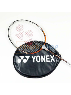 (ของแท้ 100%) ไม้แบดมินตั้น ไม้แบด พร้อมซอง Yonex รุ่น B7000 สีส้มทอง