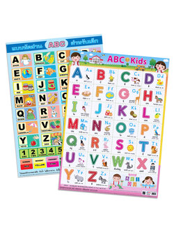 Learning English Alphabets Educational Posters ABC