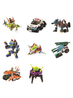 Block BIKKU Series 1 Vehicle World Set Variant ชุดตัวต่อบิคคุ ของเล่นเด็กลิขสิทธิ์แท้จากญี่ปุ่น ชุดที่ 1 มี 8 แบบ สินค้าลิขสิทธิ์ MagicLand6