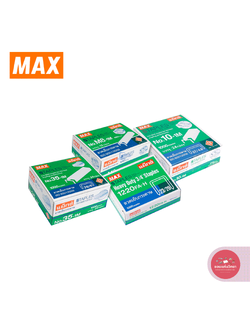 ลวดเย็บกระดาษ Staples แม็กซ์ Max ยกกล่อง จำนวน 1 กล่อง