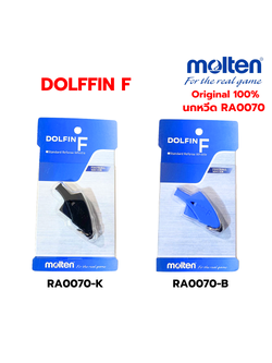 (ของแท้ 100%) นกหวีดผู้ตัดสิน Molten รุ่น RA0070 Dolfin F สำหรับกีฬาฟุตบอล ผลิตจากวัสดุ ABS