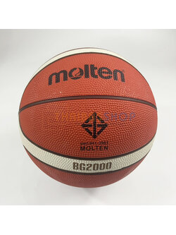(ของแท้ 100%) บาสเกตบอล ลูกบาสเกตบอล Molten รุ่น BG2000 บาสเกตบอลยาง Size7 ของแท้ มี มอก.