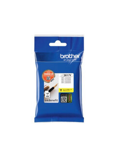 ตลับหมึกอิงค์เจ็ท BROTHER LC-3617Y - สีเหลือง