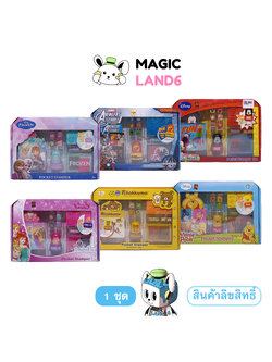 Stamper Pocket Set Cartoon Disney Frozen Avengers Mickey Mouse Pooh Princess Toy Variant ตัวปั๊มลายการ์ตูน ภาพเจ้าหญิง ชุดแสตมป์พกพาของเล่นเด็ก