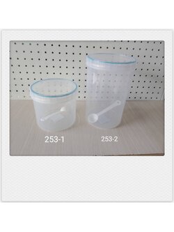 กระปุกฝาซีล No.253-1 ใส.1200ml.