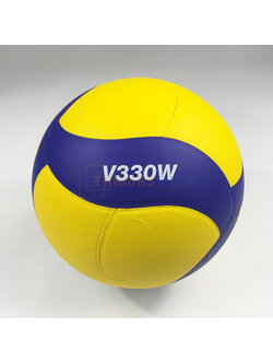 (ของแท้ 100%) วอลเลย์บอล Mikasa V330W รุ่น Competition Model ลูกวอลเลย์บอล หนังอัดพียู(PU) นุ่ม ของแท้ มีมอก.