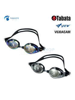 (ของแท้ 100%) VIEW แว่นตาว่ายน้ำ ซิลิโคน รุ่น V630ASAM เลนส์ฉาบปรอทป้องกันรังสี UV ตัดแสงสะท้อน