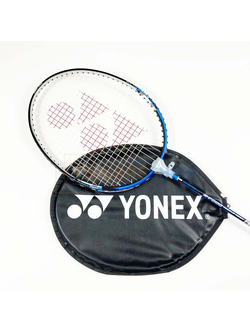 (ของแท้ 100%) ไม้แบดมินตั้น ไม้แบด พร้อมซอง Yonex รุ่น B7000 สีน้ำเงิน