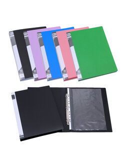 3-Ring Binder B4 with Clear Sheet Protector