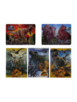 Jigsaw Puzzle ขนาด L Jurassic World ตัวต่อจิ๊กซอว์ไดโนเสาร์พร้อมถาดรอง ของเล่นเสริมการเรียนรู้ Wanna MagicLand6