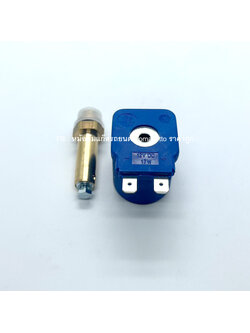 โซลินอยด์แบบไม่มีปลั๊ก (สีน้ำเงิน) พร้อมแกนโซลินอยหม้อต้ม Tomasetto AT09, AT12, AT13