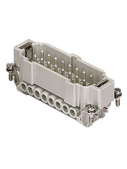 ILME รุ่น CNEM 16 T Male Insert heavy duty connector 16P 16A 500V size 77.27