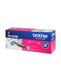 ตลับหมึก ตลับผงหมึก BROTHER TN-263M - โทนเนอร์ สีชมพู (ม่วงแดง)