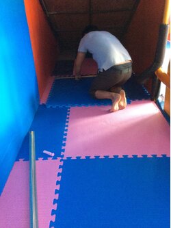 จิ๊กซอว์ปูพื้น หนา 20 mm. ขนาด 100 cm. X 100 cm.