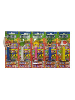 PEZ Dispenser Candy Super Mario Limited Variant ลูกอมเพซตัวการ์ตูน รุ่นซุปเปอร์มาริโอ อมยิ้มรุ่นพิเศษ