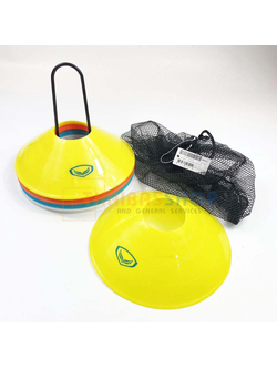 (ของแท้ 100%) มาร์คเก้อ ชุด 20 ชิ้น ชนิดหนา 1 มิลลิเมตร อุปกรณ์ฝึกซ้อม เทรนนิ่ง ฟุตบอล บาสเกตบอล วอลเลย์ แกรนด์สปอร์ต