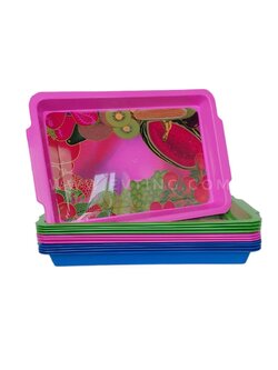 ถาดเหลี่ยม No.170 สีหวาน (VR)