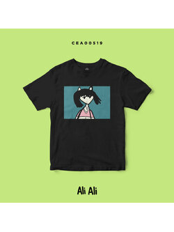 เสื้อยืด พิมพ์ลาย T-SHIRT Ali Ali Cat CEA00519 #เสื้อ #เสื้อยืด #AliAli #SHOPTER