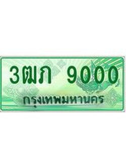 2.ทะเบียนรถกระบะ 3ฒภ 9000 เลขประมูล ทะเบียนสวย