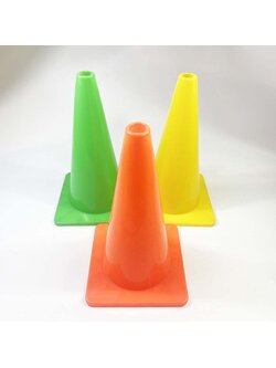 กรวยฝึกซ้อมฟุตบอล บาสเกตบอล วอลเลย์ และกีฬาอื่นๆ ความสูง 30cm