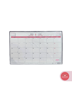 แพลนเนอร์ 2025 Planner 2025 ซิลเวอร์พิน Silverpins NO.CX524 ขนาด 380x260 มม. จำนวน 1 อัน (คละสี)