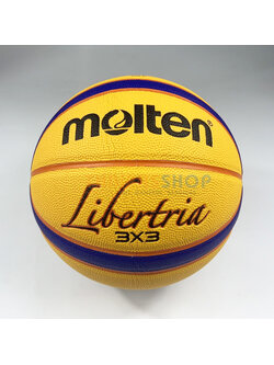 (ของแท้ 100%) ลูกบาส ลูกบาสเกตบอล Molten รุ่น B33T5000 Streetball Molten 3x3 ลูกบาสมีมอก. มาตรฐาน FIBA World Cup 3x3