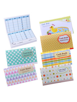 สมุดเงินออมแคชบุ๊ค ปกลาย My Style