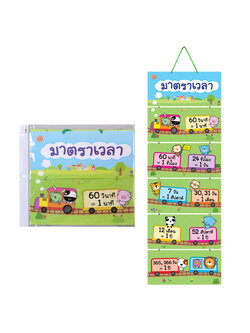 Hanging Display Flashcards Units of Time ET-635