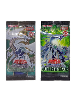 Game Card Yu-Gi-Oh! Booster Pack Yugioh Asia English OCG Konami ซองสุ่มการ์ดยูกิของแท้ ภาษาอังกฤษ Creation Pack 01 Duelist Nexus