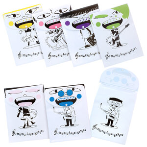 ซองกระดุม A4 ลายหัวโต PP-225Q