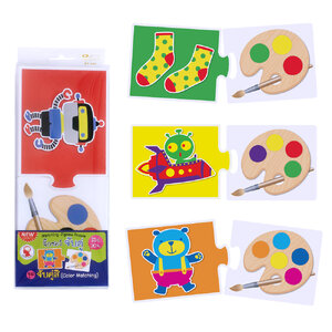 เกมต่อภาพจับคู่ ชุดจับคู่สี ET-586