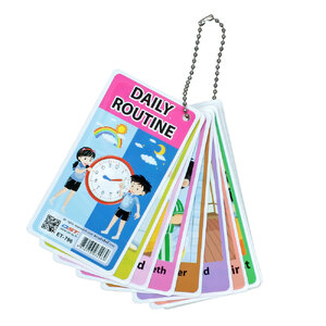 บัตรคำ Flashcards พกพา ชุด24ใบ